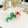 Women Hair Claw Bowknot Flower Shape Anti-slip Teeth Hair Clip Large