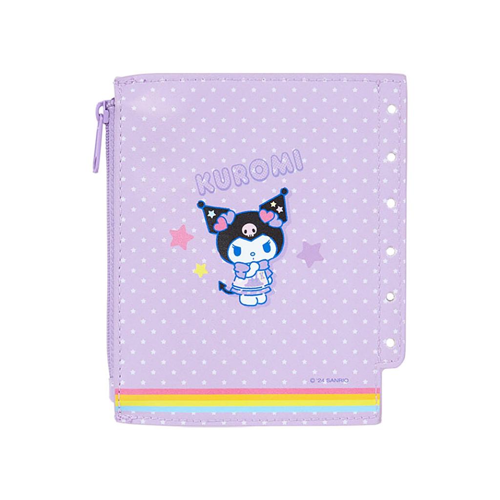 Sanrio Mini Pouch Profile Kuromi Small Item Case 078794 (Nostalgic Book)
