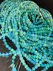 Transparent Fire Base Ethiopian Opal Balls Beads, Blue Opal Beads, Healing Stone Beads.