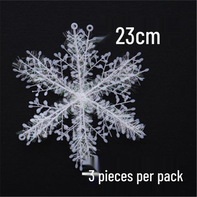 Snowflake String Ornaments for Christmas Tree Decorations and Gifts
