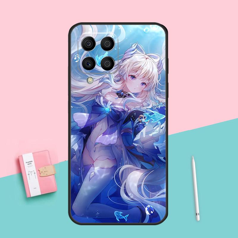 Sangonomiya Kokomi Genshin Impact For Samsung Galaxy M12 M16 M34 M11 M35 M21 M06 M33 M13 M53 M31 M55 M15 M14 M54 M32 M52 Case