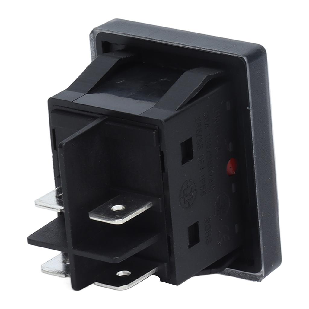 Comutator basculant 4 pini ABS cu capac impermeabil accesoriu 125250VAC pentru echipament