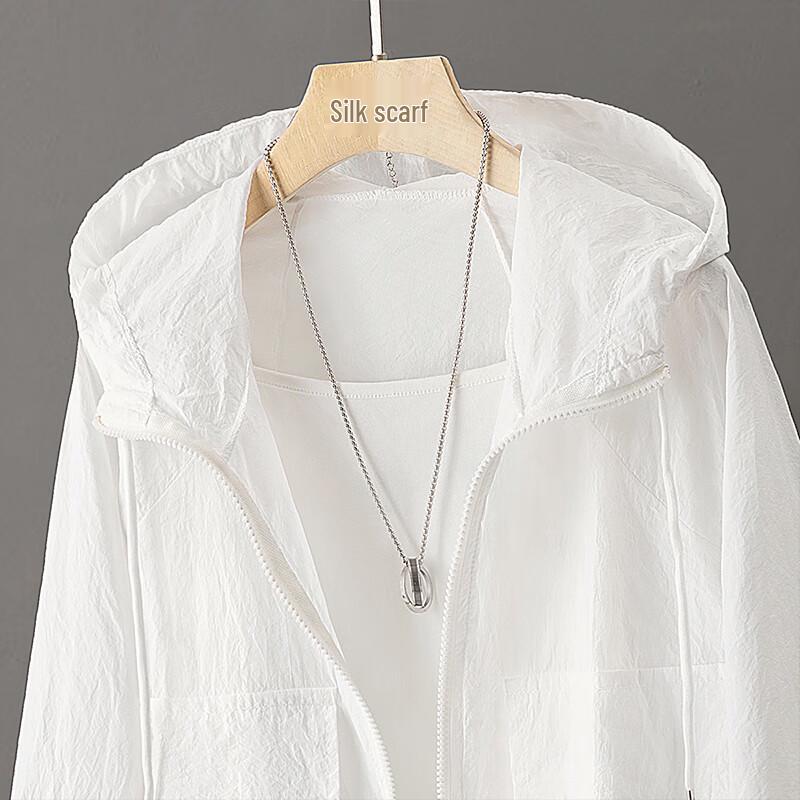 Women's 2026 Summer Casual Hooded Long Sleeve Jacket