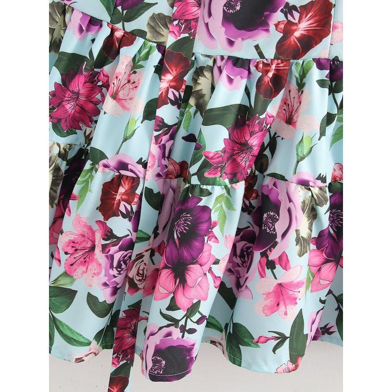 Kaslead New Arrival Women's Clothing Fashion Style Fashion Casual Minimalist Print Sling Short Dress