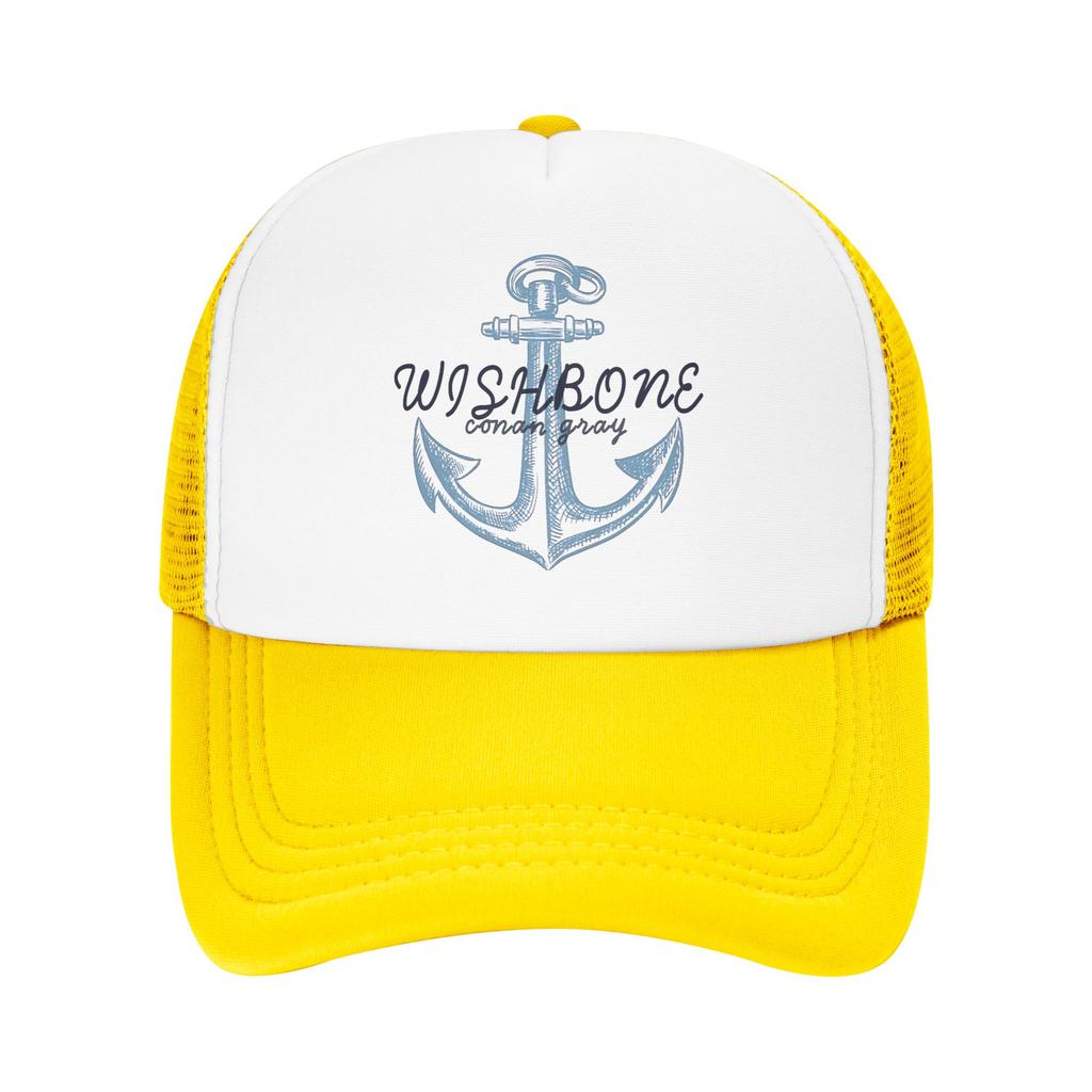 Wishbone by Conan Gray Mesh Baseball Caps Unisex Sport Sun Caps  Hat Adjustable Summer Trucker Cap