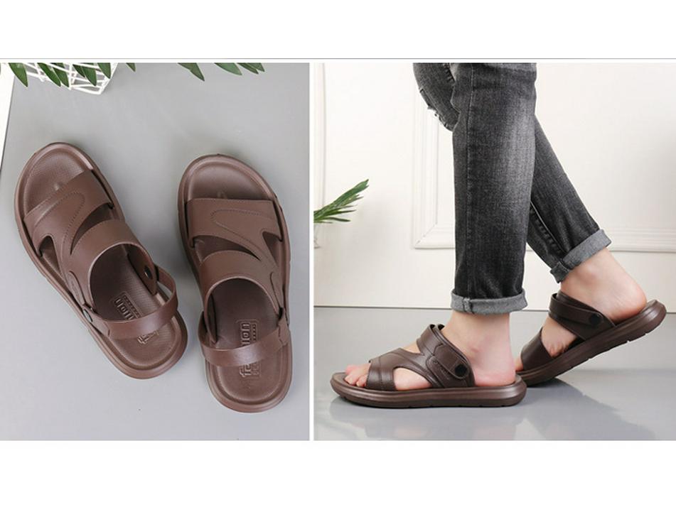 2025 Men's Extra Large Lightweight Non-Slip Summer Beach Sandals