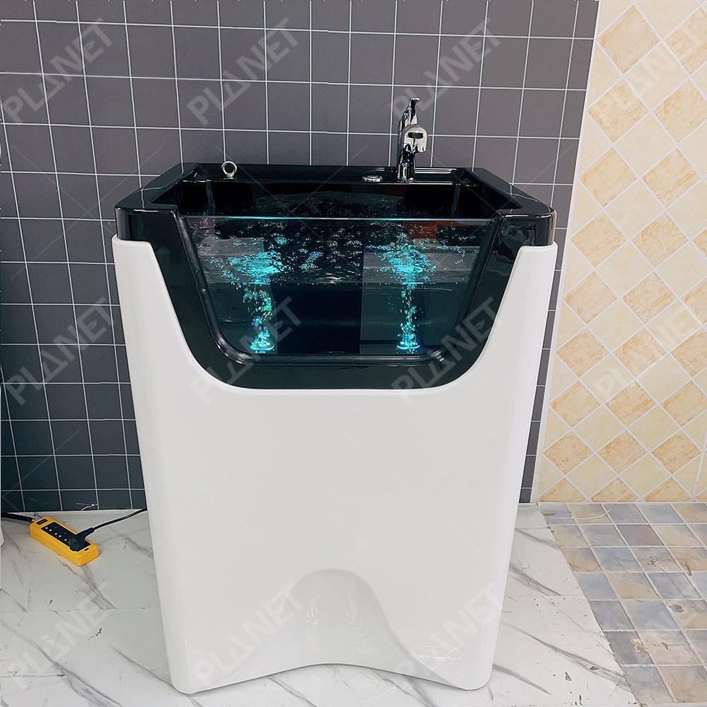 Large Dog Grooming Spa Tub Large Size Freestanding Acrylic Pet Bathtub