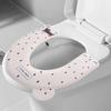 3PCS Thickened Toilet Seat Cover Handheld Toilet Pad Reusable Paste Type Toilet Cushion  All-Season