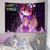 DDandys WorldS Cartoon Printed Large Wall Tapestry Hanging Tarot Hippie Wall Rugs Dorm Home Decor