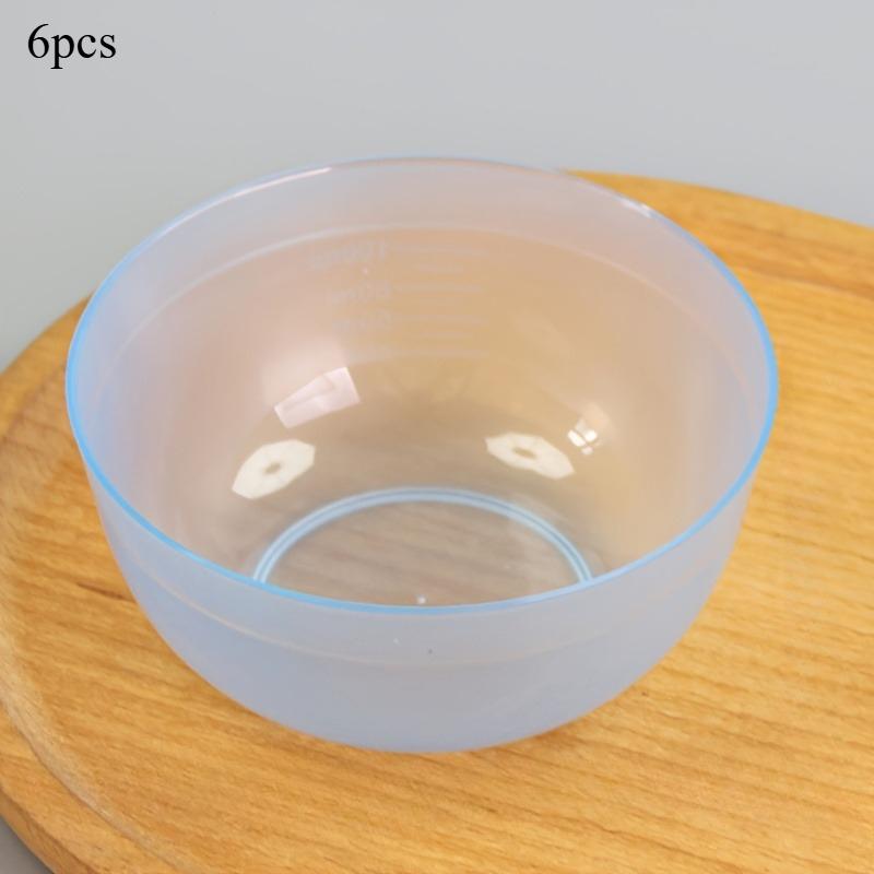 

6pcs Beauty Mask Bowl Plastic Small Bowl DIY Mask Mixing Bowl Beauty Salon Tools Beauty Bowl Beauty Accessories Beauty Tools синій
