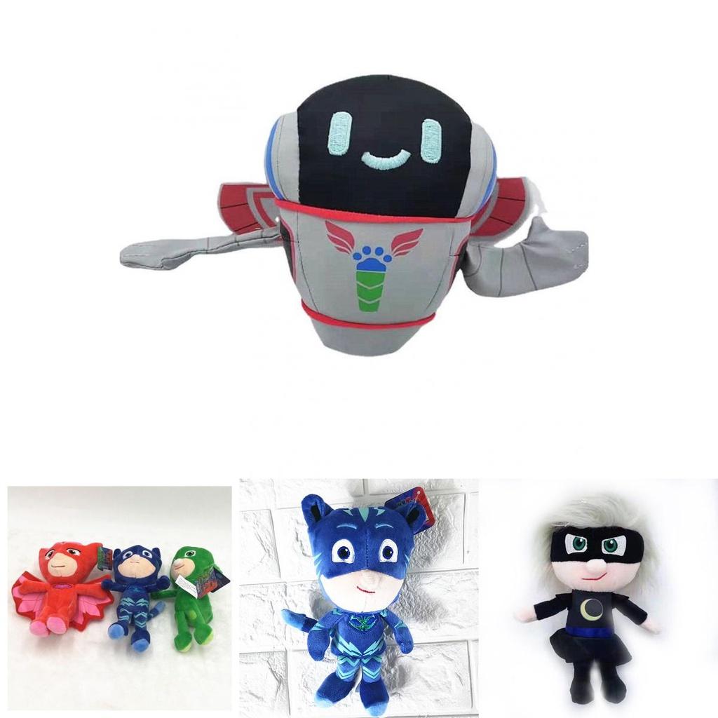 Adorable Pj Masks Plush Doll Toy Featuring Catboy Gekko Luna Girl Owlette And Romeo For Kids