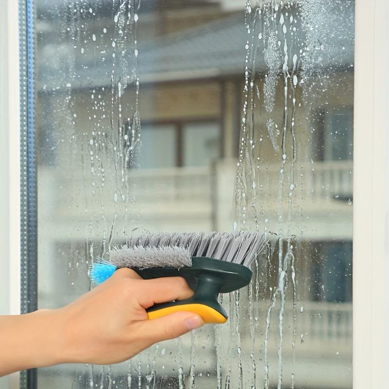 1/2pcs Versatile Triangular Cleaning Brush No Dead Corner for Bathroom Kitchen and Outdoor Use Durable  Multi-Surface Scrubberv