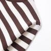 Spring 2025 Women's Color Block Striped Knit Top
