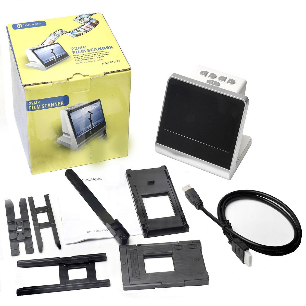 

5 14МП 22МП Сканер пленки Конвертирует 126KPK/135/110/Super 8 HD Пиксельный сканер пленки