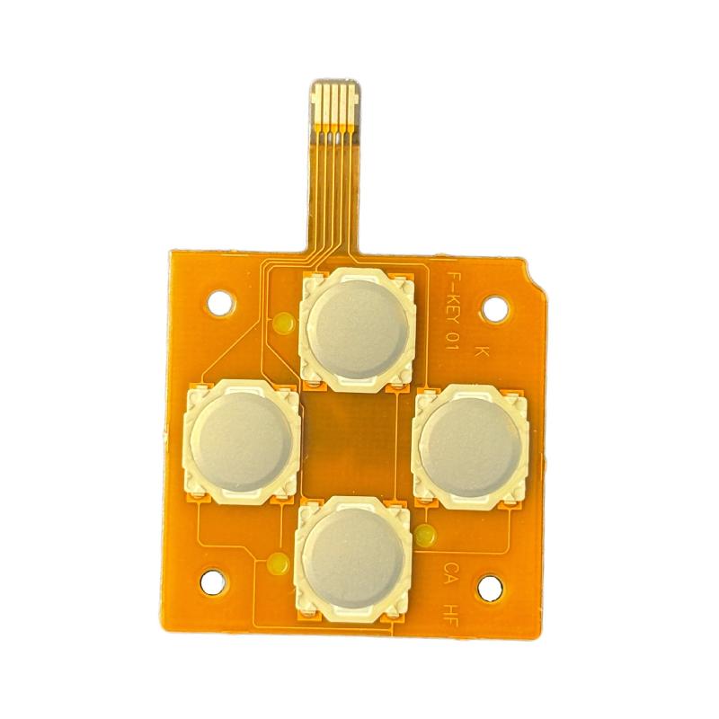 1Pcs D-Pad Dome Snap PCB Board Buttons Conductive FIlm For New 3DS / New 3DS XL Controller Key ABXY Button PCB Board Sticker
