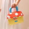 Oxford cloth Mushroom Makeup Bag Multifunctional Toiletry Bag Kawaii Handheld Cosmetic Case  Girls