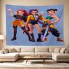 Huntrx Team Adventure Large Size Wall Tapestry, Room Aesthetic Decor for Living Room Party Background,Perfect Gift