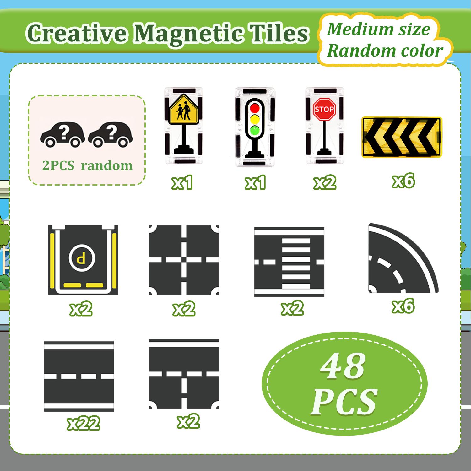High-Quality Magnetic High-Quality Building High-Quality Blocks High-Quality & High-Quality Track High-Quality Racing High-Quality Set. High-Quality