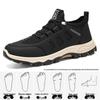 Men's Spring Breathable Outdoor Hiking Shoes - Lightweight, Comfortable Travel Shoes for Middle-Aged and Elderly