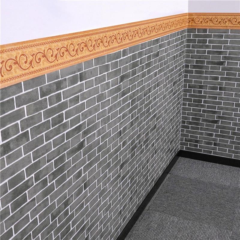 1 Roll Borders Trim Line Waterproof Wall Skirt Sticker 10M Waistline Sticker Door Frame Decorative Wall Sticker Self Adhesive