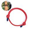 Parachute Cord Bracelet Red Camouflage Adjustable Unisex Fashionable Rope Friendship Bracelets