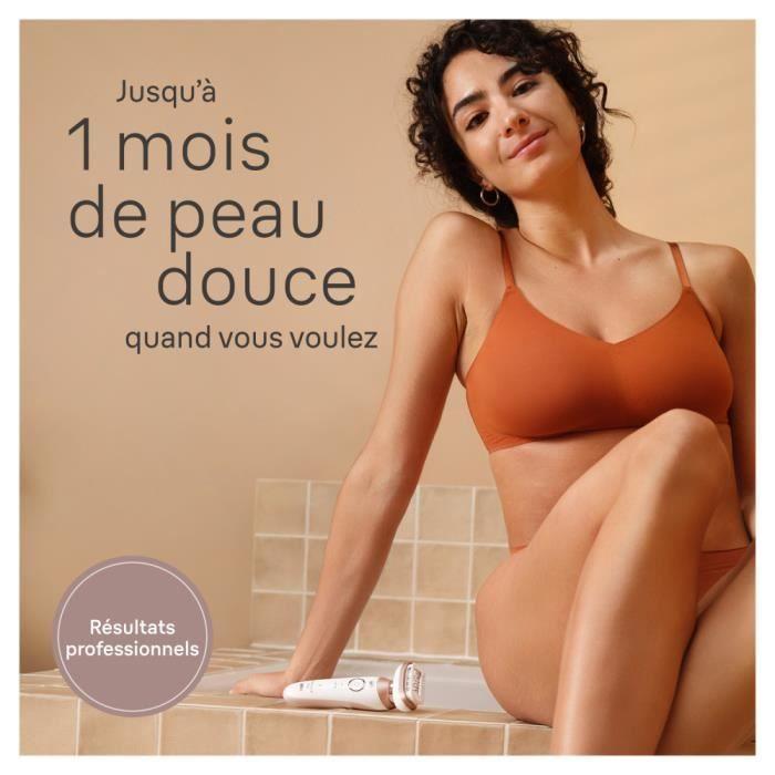 Electric Epilator - Braun - Silk Epil 9 Flex - 2 Speeds - Cordless - 50 Min