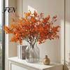Safe Faux Floral Decor for Pets Realistic Artificial Flowers Autumn Home Decoration, Silk Decorative Entryway Branches Halloween Table Centerpiece And