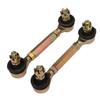 2 Stück Spurstangenkopf 10mm Gewinde Stahllegierung Stabilisatorstangenende Set für 50cc 70cc 90cc 110cc 125cc