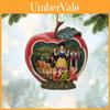 Schönes Prinzessin und Biest Acryl Cartoon Weihnachtsbaumschmuck für Partys