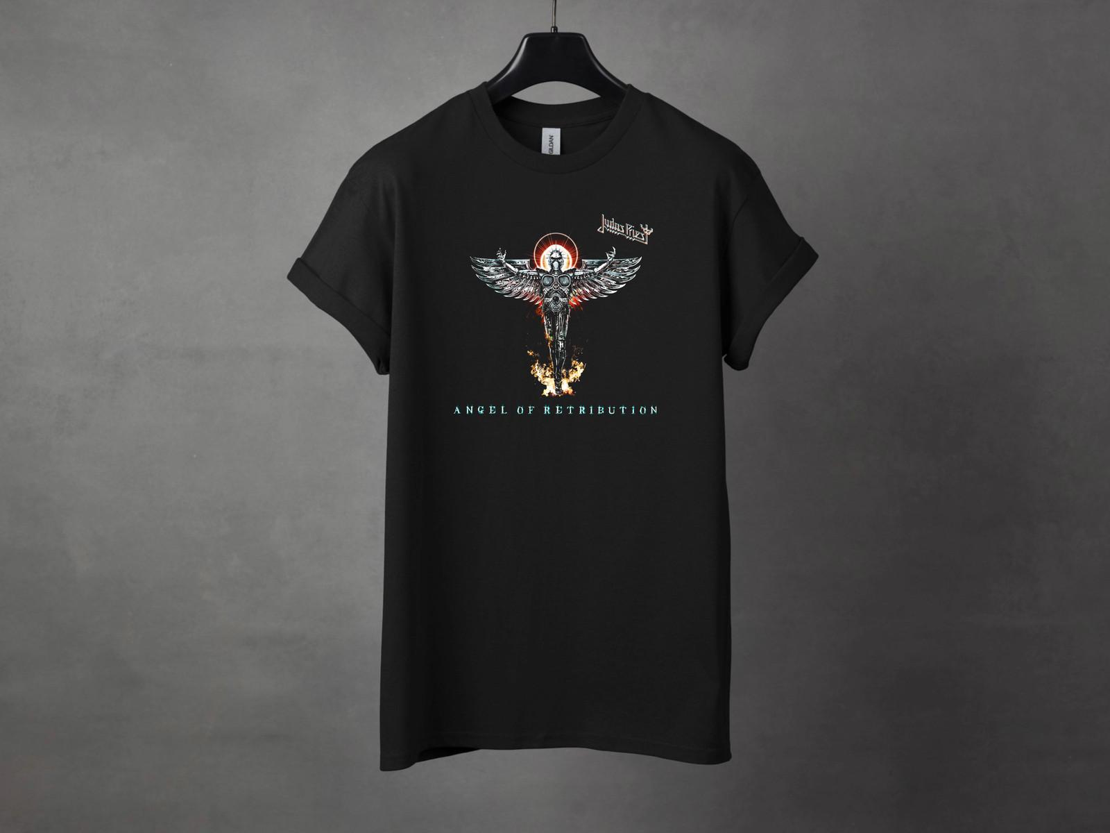Sizes S-2XL Judas Priest Angel Of Retribution Premium Metal Tee Brand New XXL