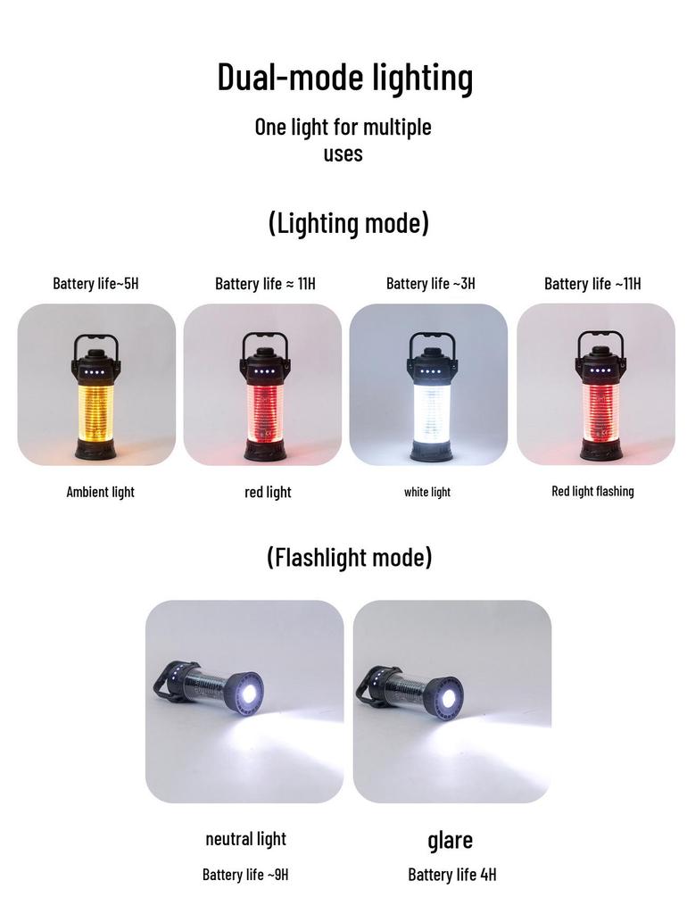 New Mountain Wireless Waterproof Portable Camping Lantern