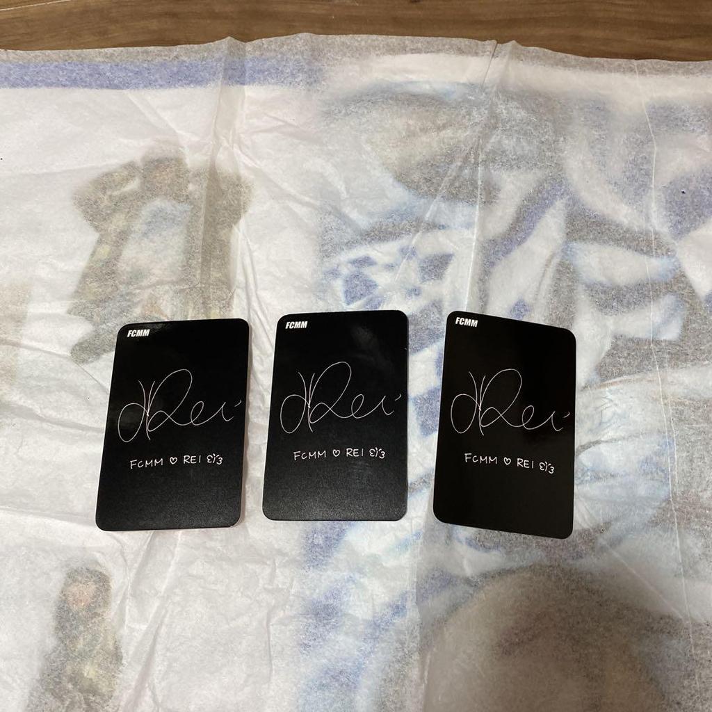 [USED] Ive Rei Trading Card Fcmm Collaboration Photo Card Rei