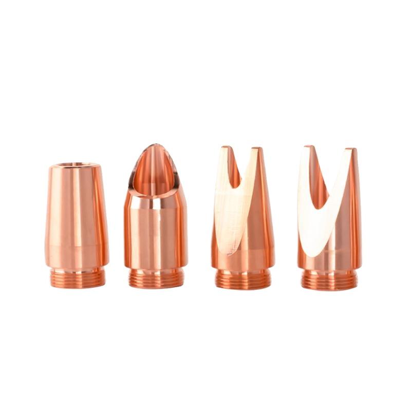 H32 M13.5 Graduated Copper Laser Welding Nozzles IPG Wire Feeding for Robust Industrial Projects