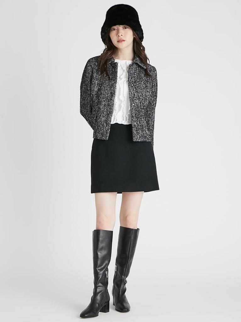 Selford Variation Mini Skirt CWFS255017BLK36