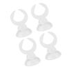 White Aquarium Suction Cup Clips Inner Diameter 17.6mm Inner Diameter 14.6mm Fish Tank Hose Clamps Easy Release