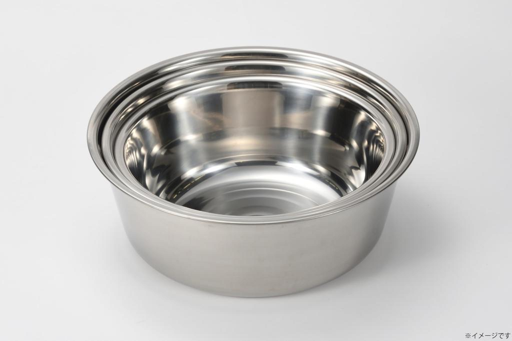 Takagi TAKAGI Stainless Steel Washing Tub 36cm 11L Round Made In Japan Silver Kitchen Cooking Confectionery Bowl Washing Cleaning Vegetables Soaking