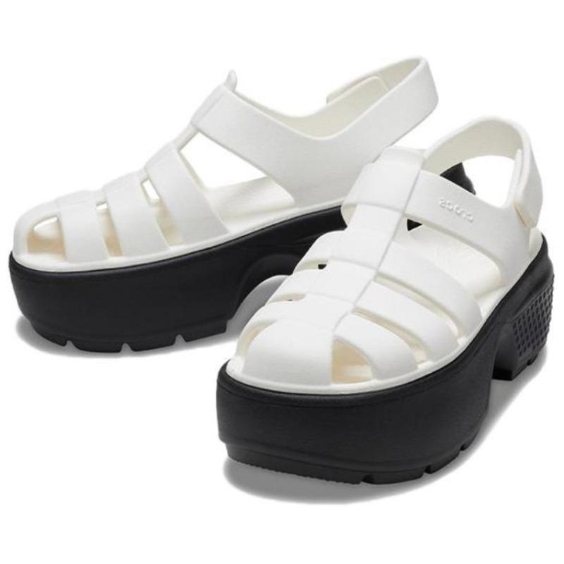 Crocs Unisex Kreide Mode Lässig Strand Grip Atmungsaktiv Wasserschuhe 209938-0WV