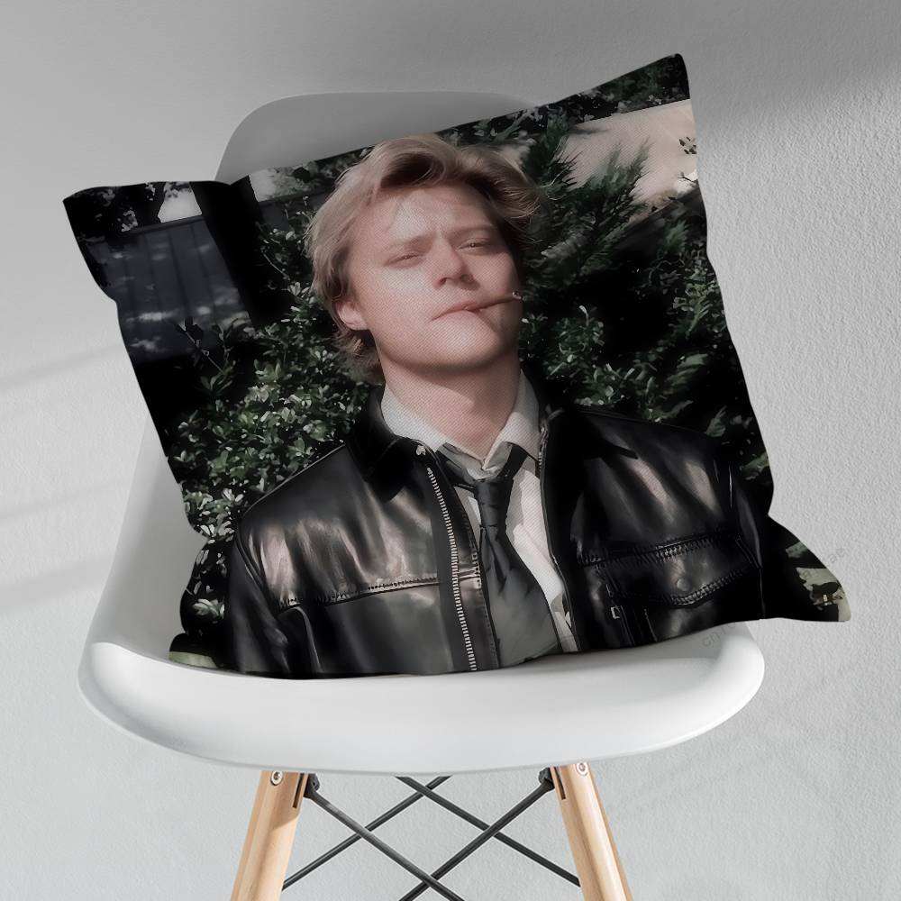 RRudy Actor PPankow Throw Pillow Case Living Room Sofa Cushion Cover For Home Bedroom Decoration Protector