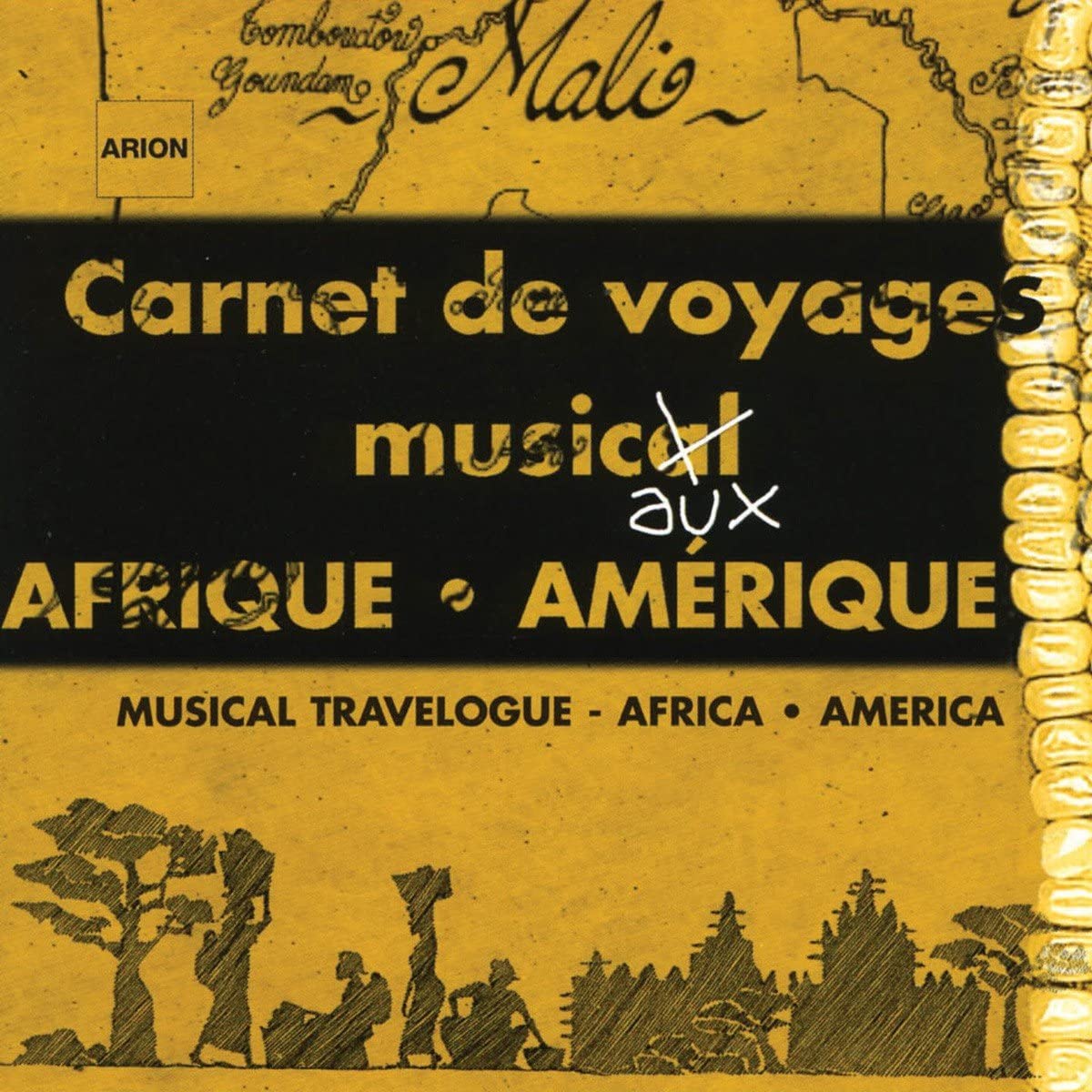 

CD EUROPE & ASIE - Carnet De Voyages Musicaux: Afrique Non Japan ObiWorld Music Used