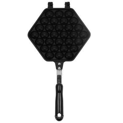 30-Hole Egg Puff Maker Non Stick Aluminium Alloy Egg Puff Mold Pan for Home Kitchen Use