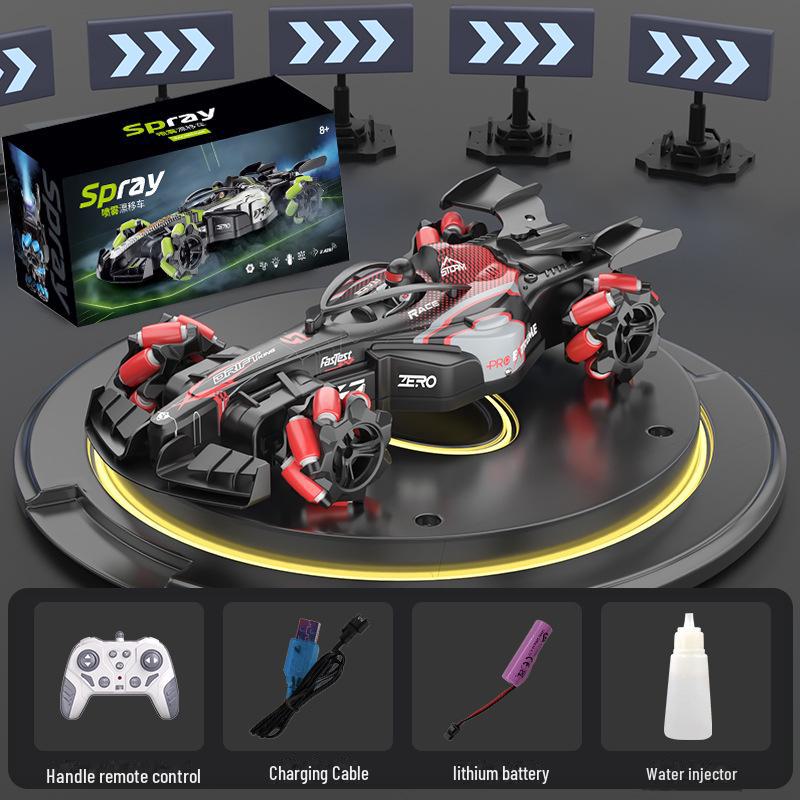 Mașină cu telecomandă 2.4G F1 Stunt Drift pentru băieți - Jucărie de mare viteză, cu tracțiune pe patru roți