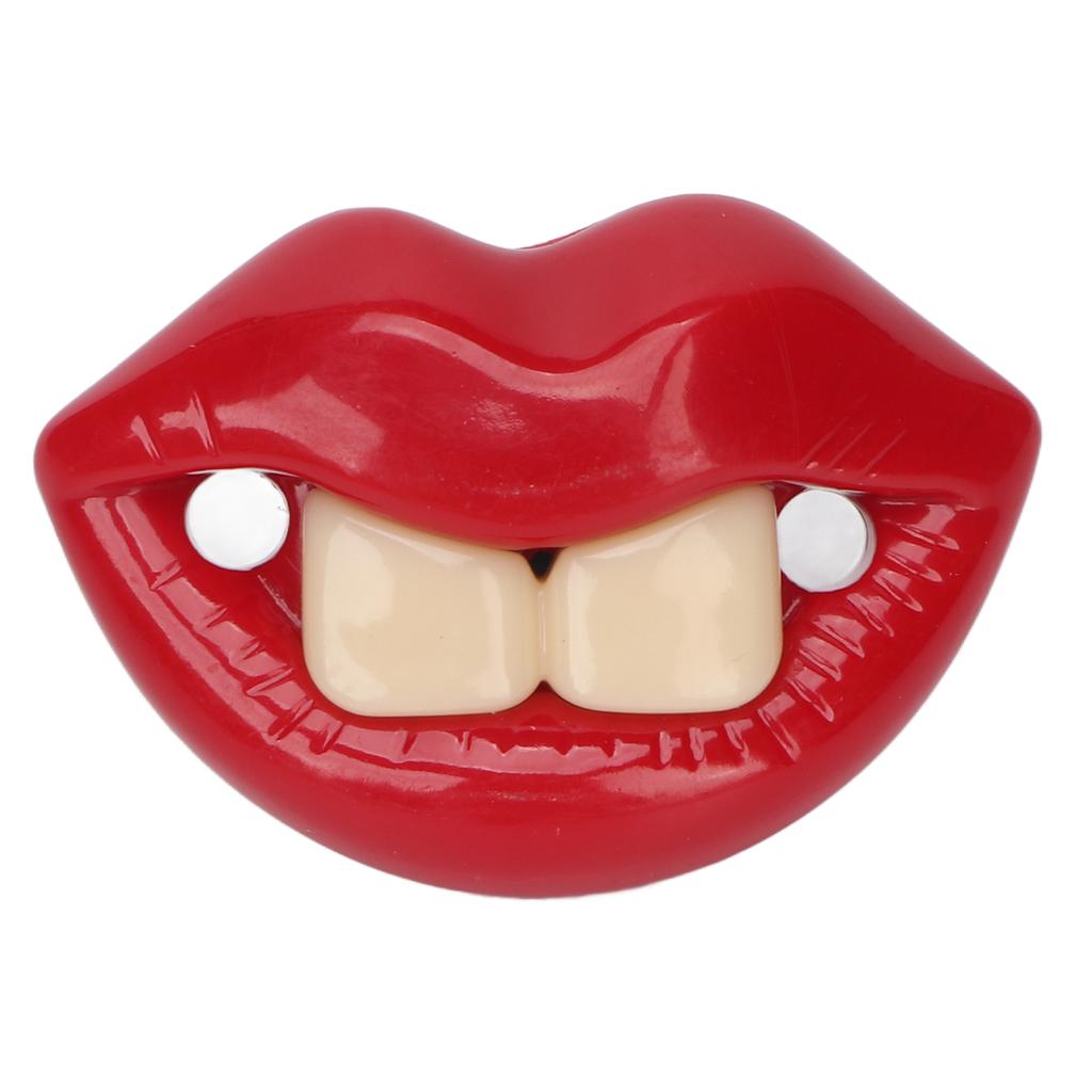 Funny Pacifier Lovely Red Lip Shape Safe Eco Friendly Silicone Mouth Support Infant Baby Pacifier