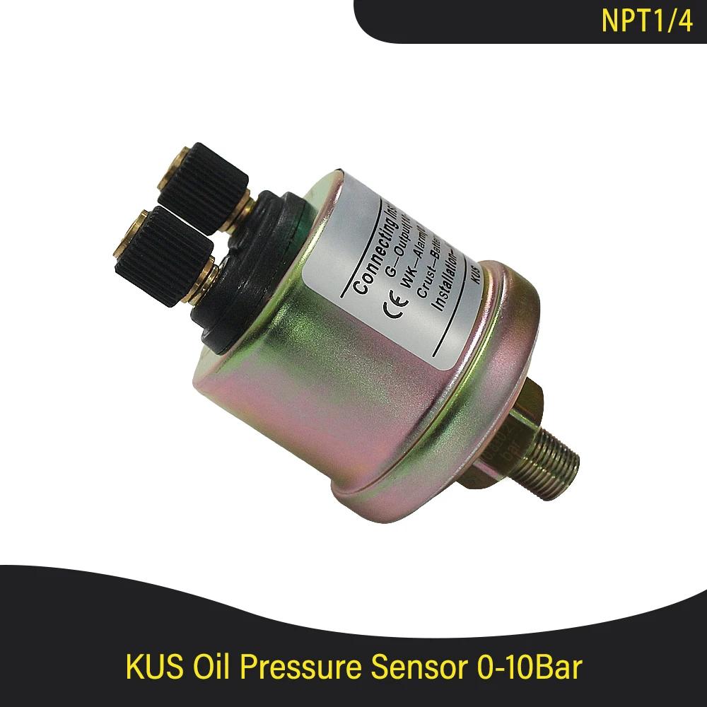 Waterproof 52mm Oil Pressure Gauge Meter 0-5Bar 0-75Psi 0-10Bar 0-145Psi with Red Backlight for Car Truck Boat Yacht 9-32V