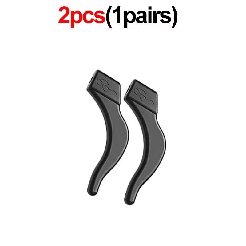 2/40pcs Anti-slip Silicone Ear Grip Glasses Eyeglasses Leg Ear Hook Stopper Bracket Fastener Accessories Temple Tip