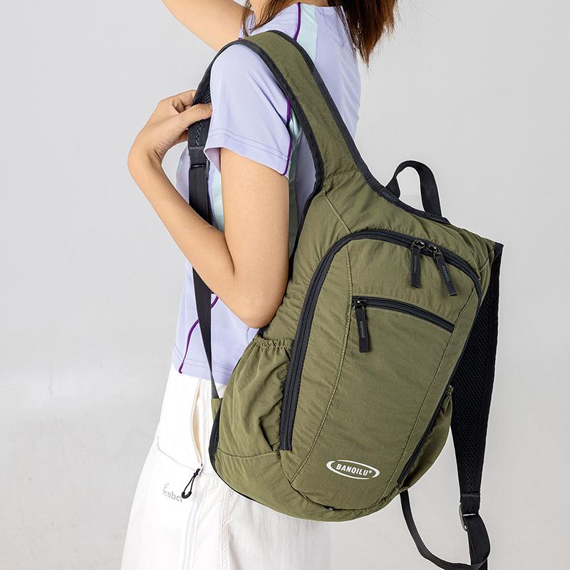 Neuer Outdoor-Bergsteigerrucksack Damenrucksack faltbar leichter Rucksack Freizeit große Kapazität wasserdicht kleiner Rucksack