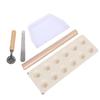 5 Pieces 12Hole Dumpling Former Aluminum Alloy Wrapper Cutter Versatile Pastry Rolling