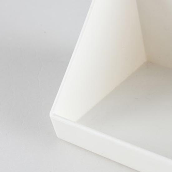 1/2/3-teiliger Aufbewahrungs-Organizer zur Wandmontage, durchsichtige Aufbewahrungsbox, stark belastbar, einfach zu installierender Organizer für Badezimmerschränke und Regale