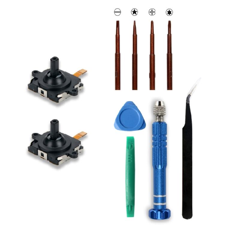 3D Analog Joystick Replacement Left/Right Repair Kit for Quest 2 Controller