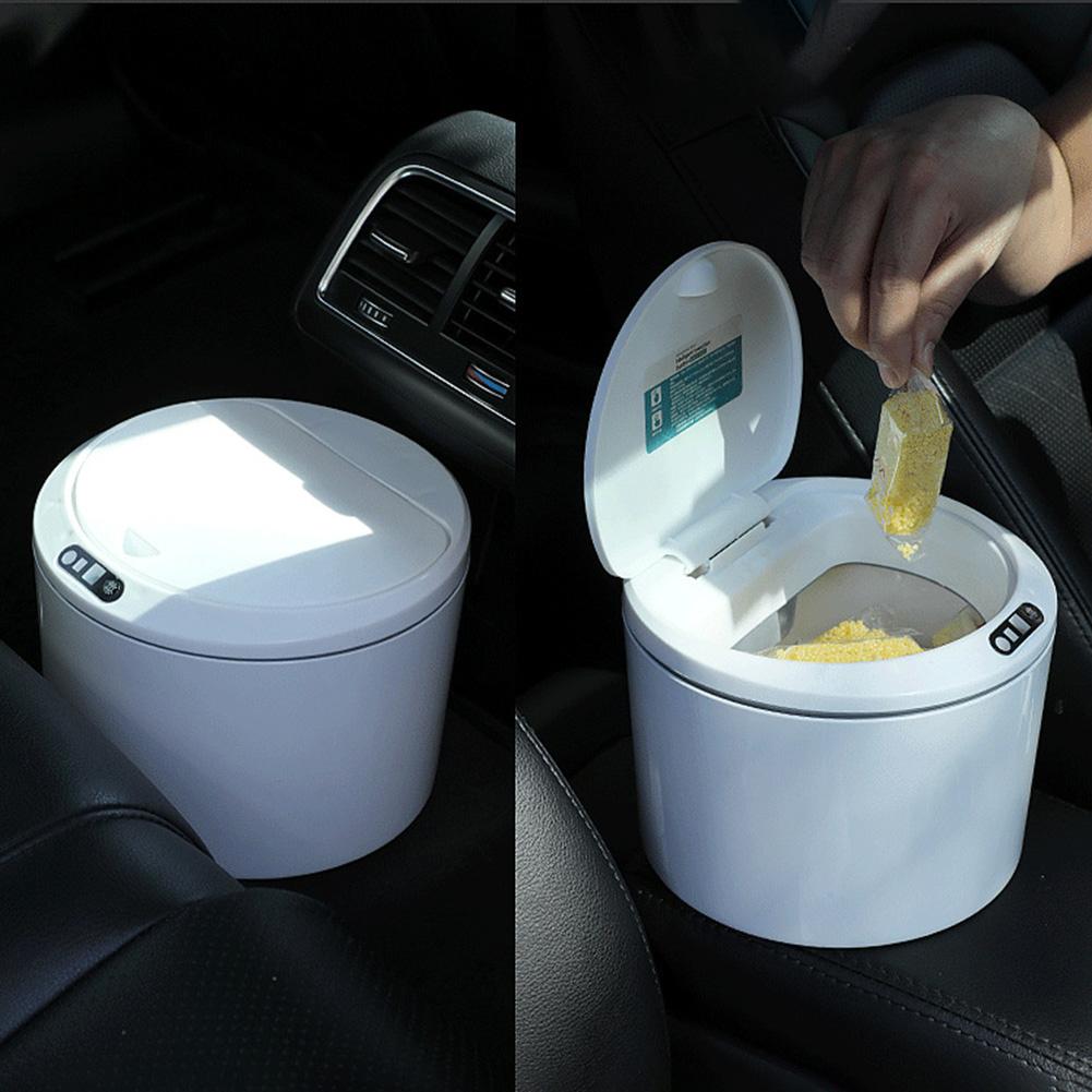 3L Chytrý senzorový odpadkový koš Stolní automatický odpadkový koš Úložný kbelík Čistý pracovní prostor Kuchyňský úložný box Domácí stolní koš na odpadky