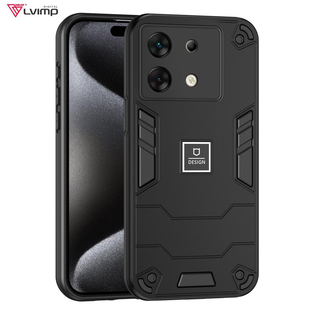 NEW 2 In 1 Armor Shockproof Phone Case For INFINIX ZERO 30 Zero30 4G 5G 2023 Soft TPU Frame Hard Plastic Protective Back Cover
